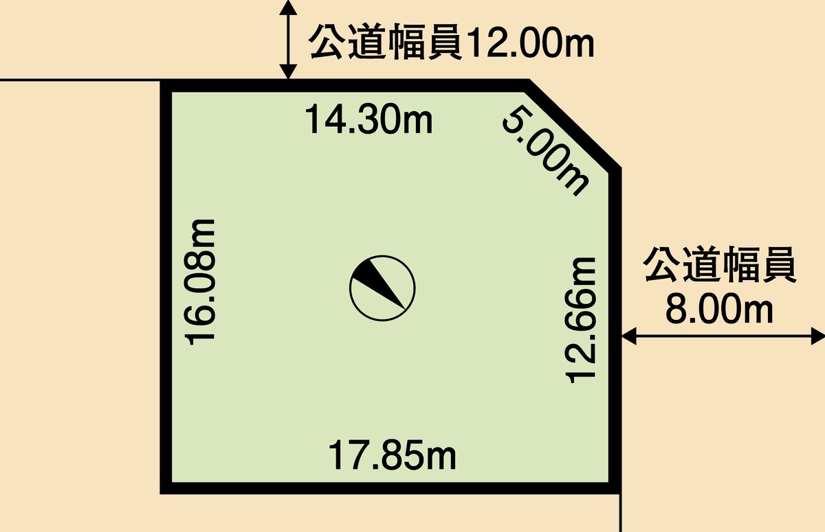 江別市ゆめみ野東町 売土地（281.95m²・85.28坪）